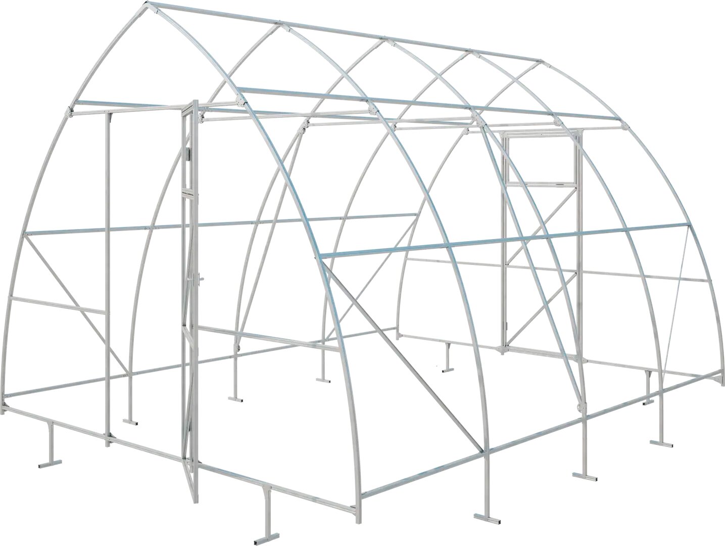 Каркас теплицы Благо «Стойкая» (покрытие приобретается отдельно)