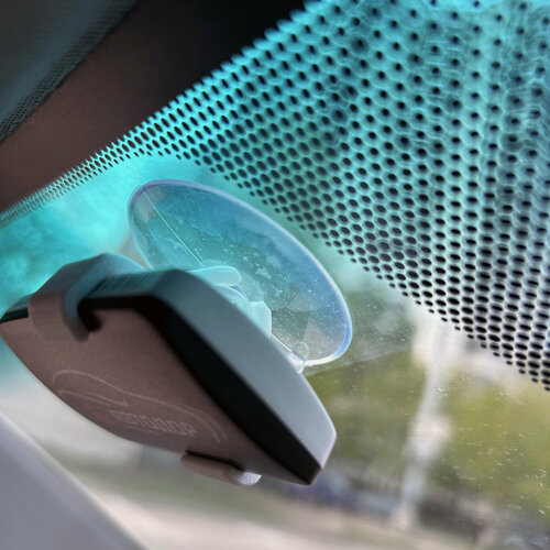 Изображение товара Держатель для транспондера ЭСРП-0302 с одной присоской 45мм белый