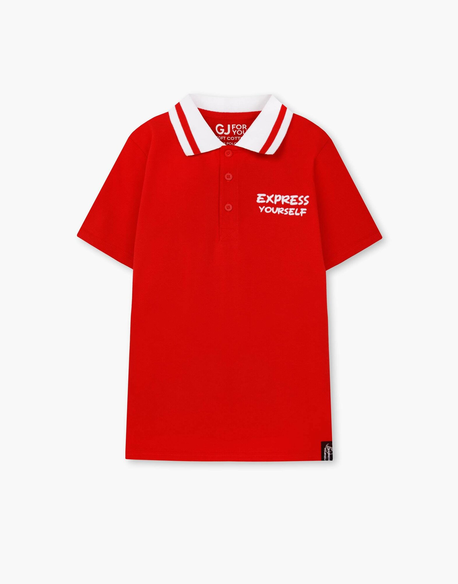 фото Футболка Gloria Jeans BKT014384 красный для мальчиков 4-6л/110-116