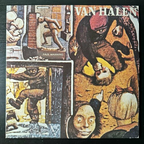 компакт диск warner van halen – fair warning Виниловая пластинка Van Halen - Fair Warning (Япония 1981г.)