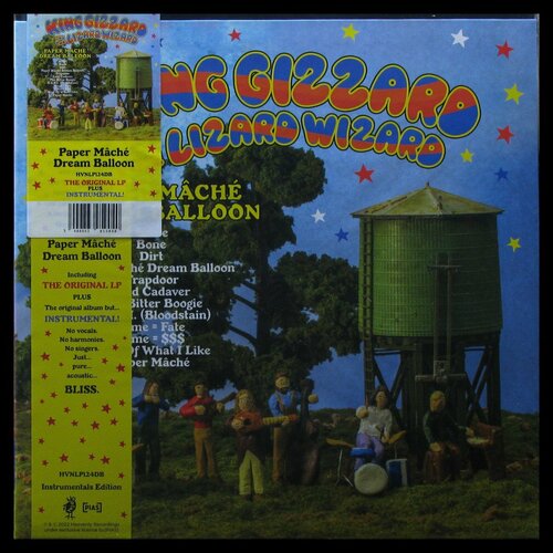 Виниловая пластинка Heavenly King Gizzard And The Lizard Wizard Paper Mache Dream Balloon 2LP obi 7130₽