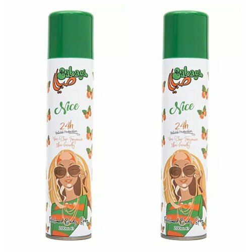 ATAK Sabaya Nice Дезодорант женский, 200 мл, 2 штуки.