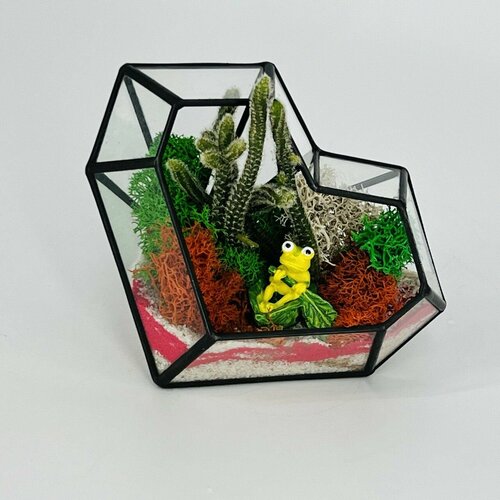 Флорариум сердце бриллиант 5590₽