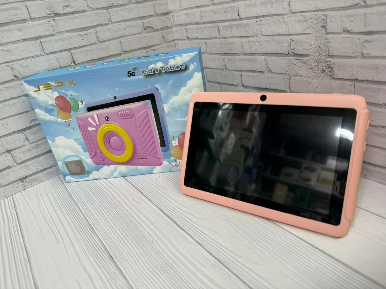 Планшет детский для Android Tablet WIFI, планшет для детей 5G, розовый