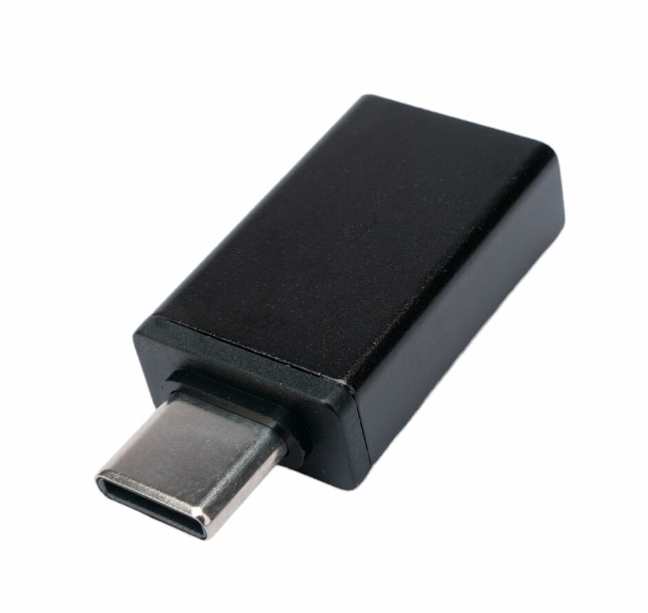 Переходник USB 3.0 Гарнизон GCC-A-USB3-CMAF, Type-C(M)/AF, с поддержкой OTG, черный