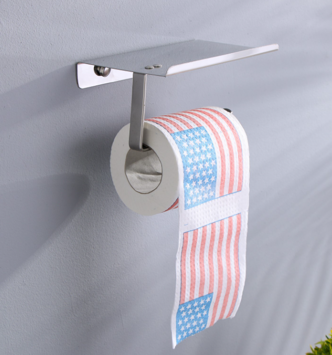 фото Сувенирная туалетная бумага 100 долларов, стандарт 10х10,5х10 см