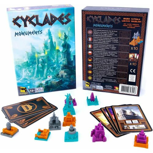 Настольная игра Киклады (Cyclades) - дополнение Monuments на английском языке