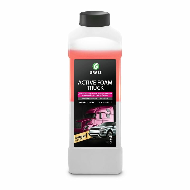 Автошампунь активная пена Active Foam Truck 1 л GRASS 113190