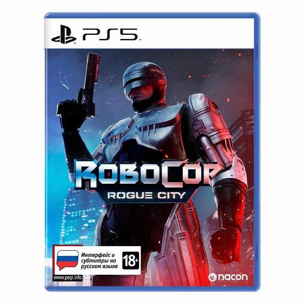 Видеоигра Игра RoboCop: Rogue City PS5 Новый диск, русский язык.