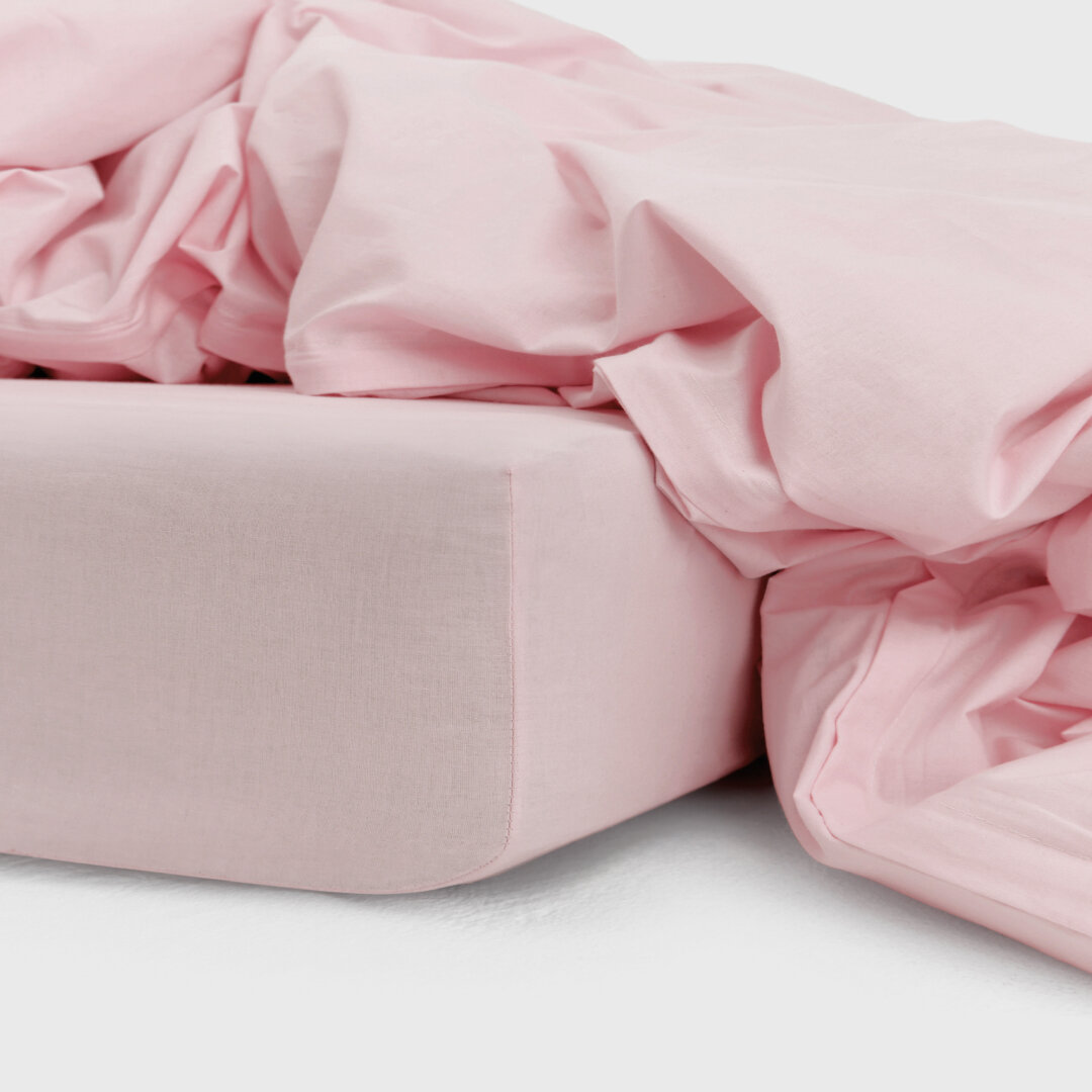фото Простыня MORФEUS (морфеус) - Candy Pink - 230x260 (без резинки) - ранфорс