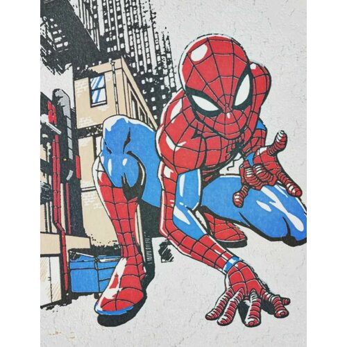 Обои детские с рисунком Артекс Паркер (20154-03) вспененный винил метровые светло-серые 1,06*10м для мальчика на стены в комнату