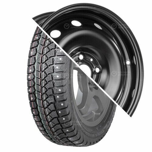Колесо в сборе Brina Nordico V-522 R15 18565 88T шип 15003 R15x6 4x100 ET46 CB541 Black Brina Nordico V-522 R15 18565 88T шип 15003 R15x6 4x100 ET46 CB541 Black 8216₽