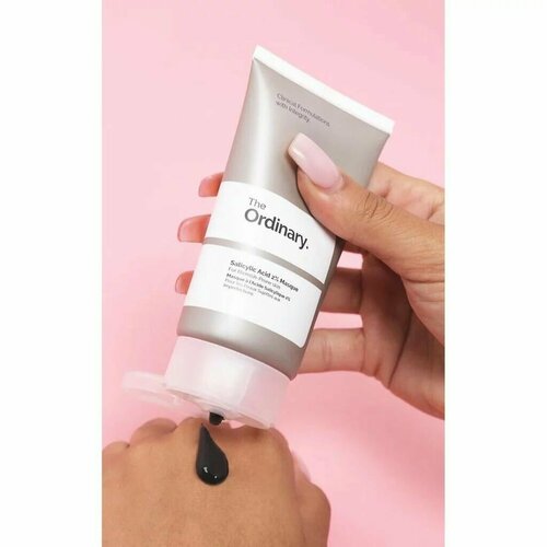 Маска с салициловой кислотой для лица TheOrdinary Salicylic Acid 2 Masque 50 мл предназначена для кожи склонной к чрезмерной выработке кожного сала и неровной структуре содержит углерод и глину 4900₽