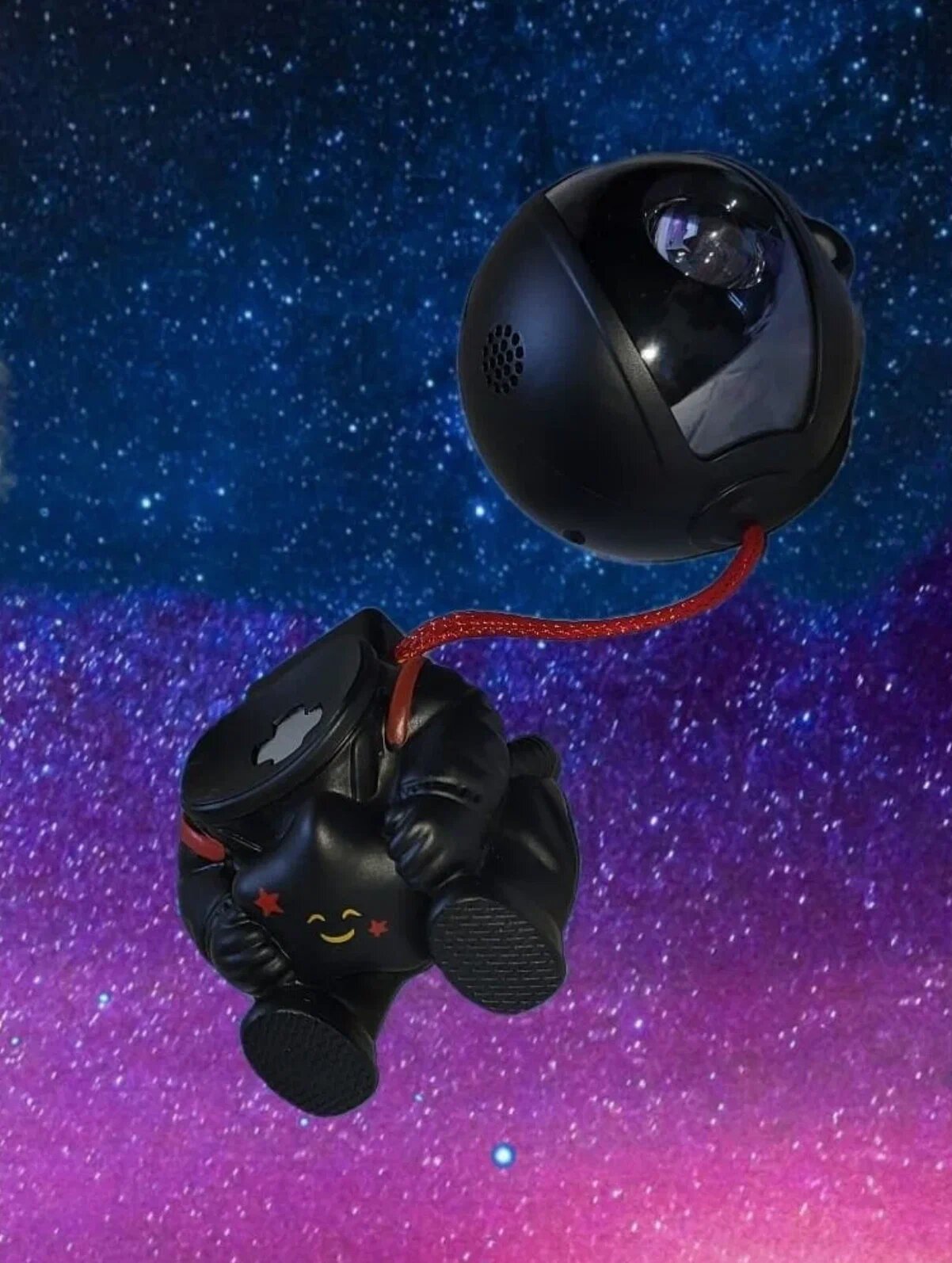 Проектор звездного неба, лазерный проектор ночник, домашний планетарий (астропланетарий) Star Sky черный