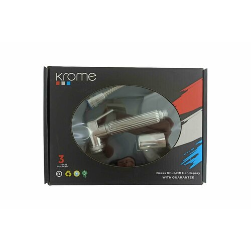 MYNAH Душевой набор для биде: Гигиеническая лейка, шланг и держатель 3 в 1 круглая MT28-M42