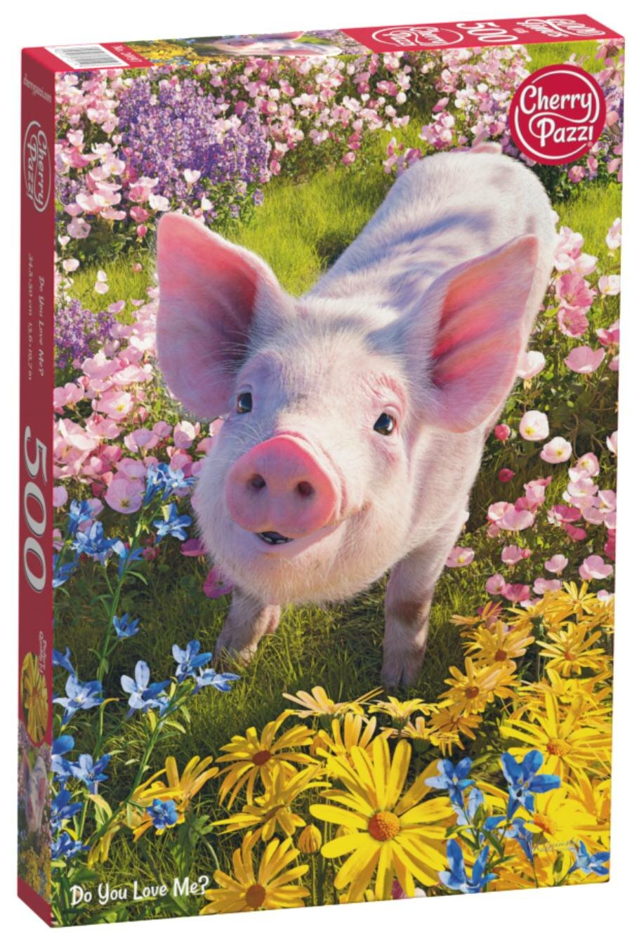 Пазл для взрослых Cherry Pazzi 500 деталей, элементов: Ты меня любишь?