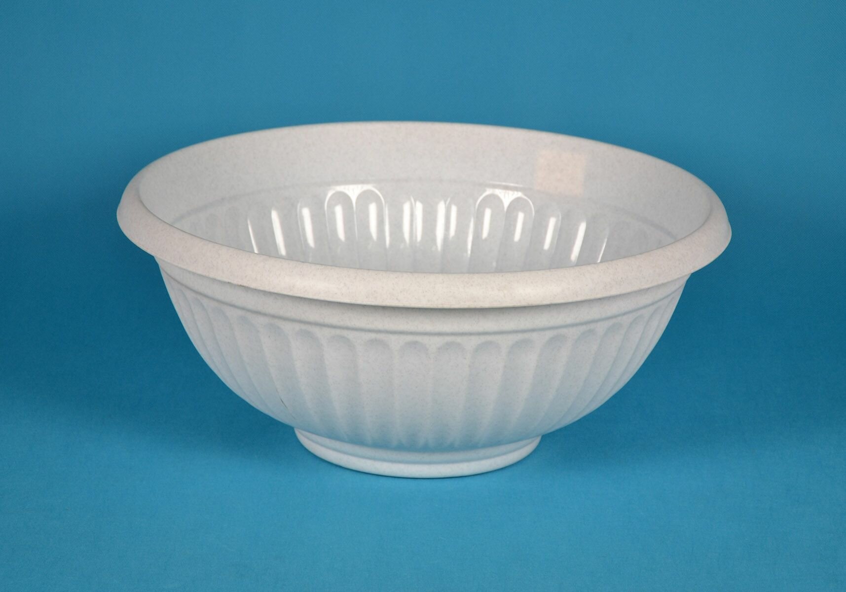 Кашпо-миска ливия D50см мраморный