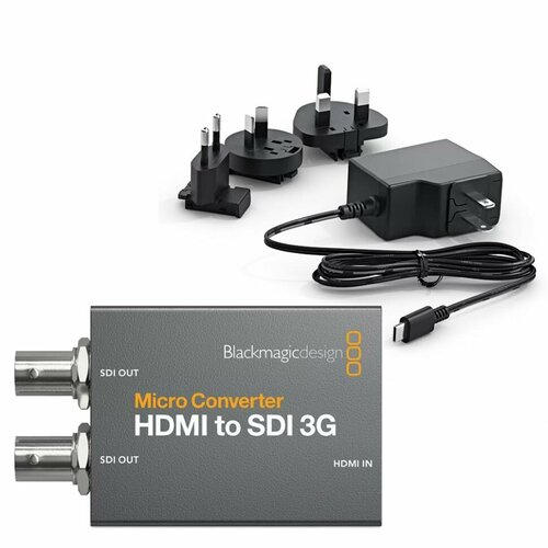 Blackmagic Микро конвертер Blackmagic Micro Converter HDMI - SDI 3G wPSU