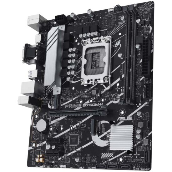 Материнская плата Asus PRIME B760M-K, microATX, DDR5, Intel B760 — фото 1