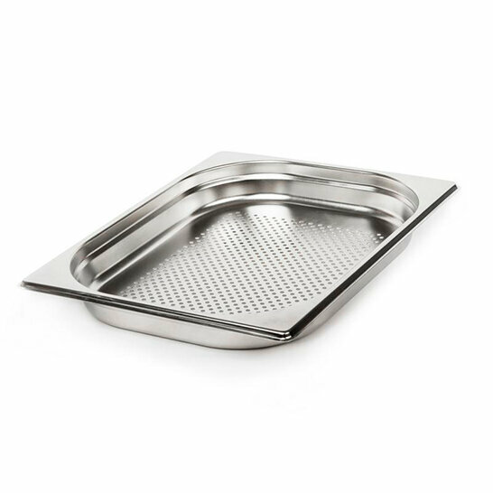 фото Гастроемкость из нержавеющей перфорированной стали GN 1/2-40