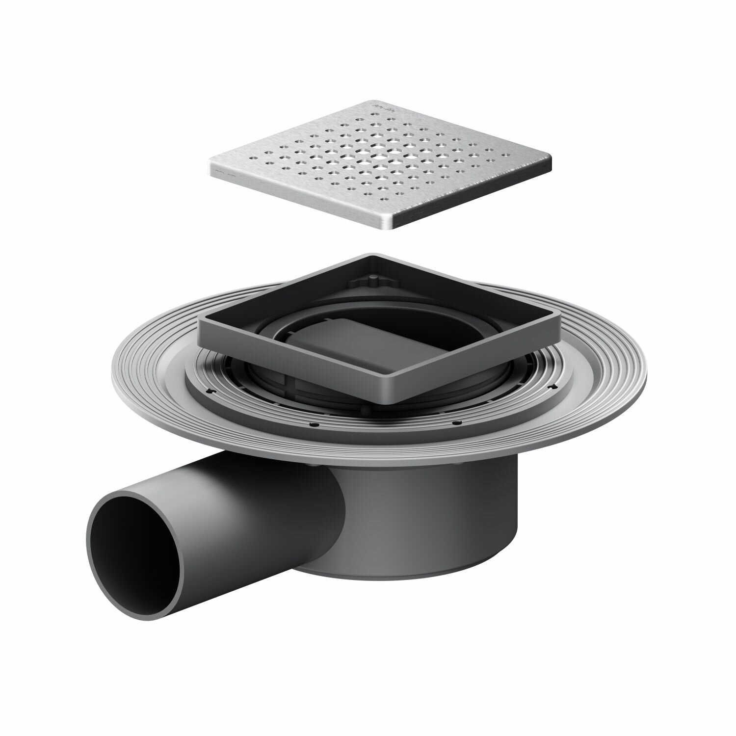 Душевой трап Am.Pm MasterFlow W01SC-P11-070-01 BM29,4х74 см, черный - фото №15