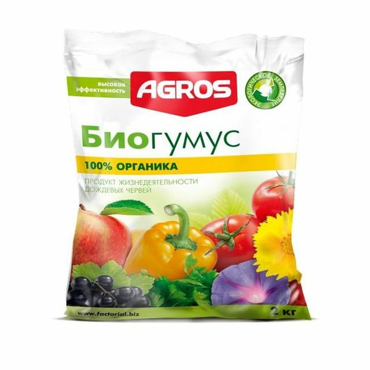 Биогумус 2кг факториал