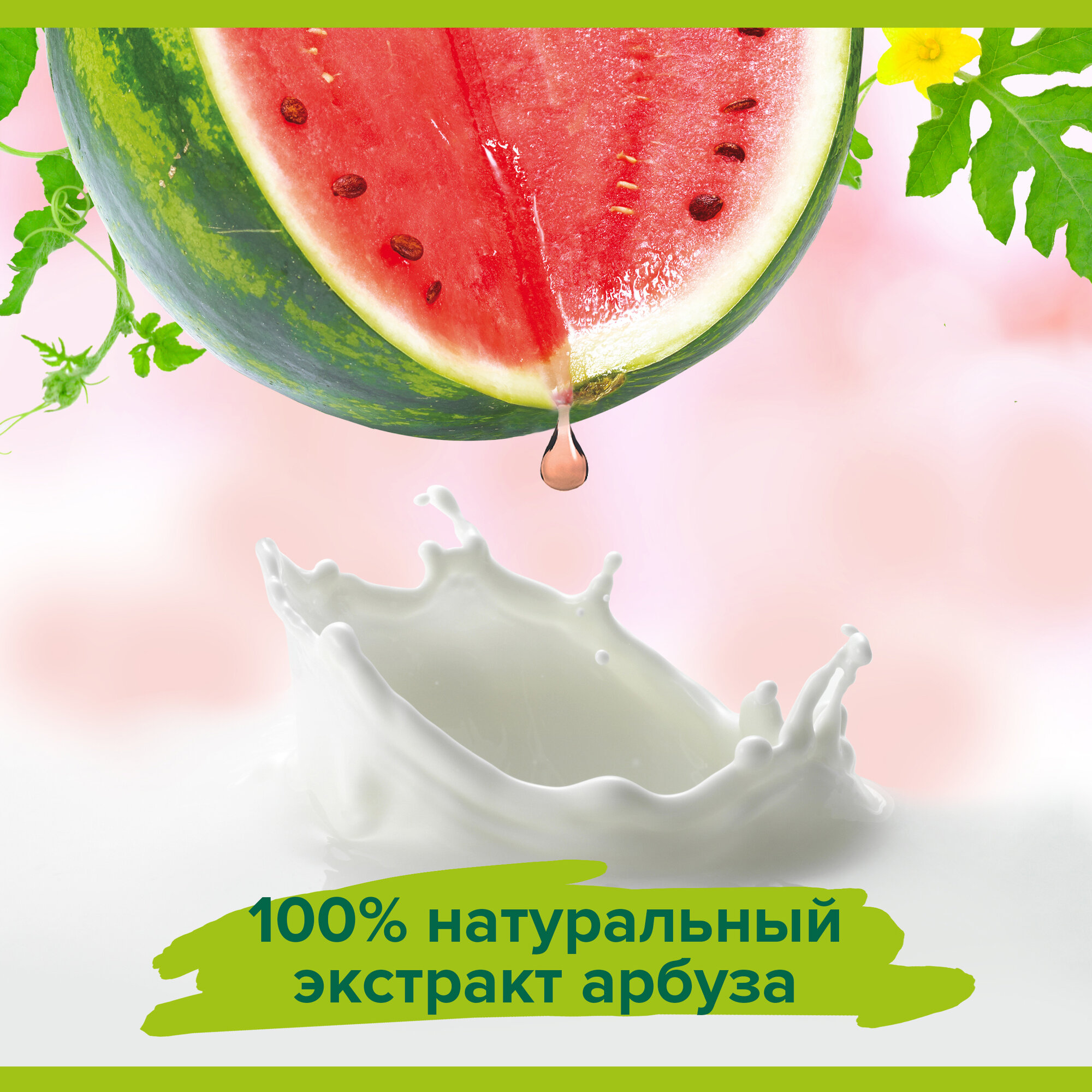 Изображение Гель для душа PALMOLIVE Натурэль Мягкий и освежающий Арбуз 750 мл