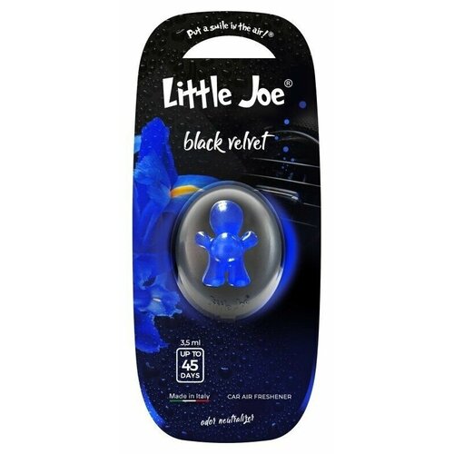 Ароматизатор мембранный в дефлектор улыбающийся человечек Little Joe Membrane Black Velvet Восточные нотки 199₽