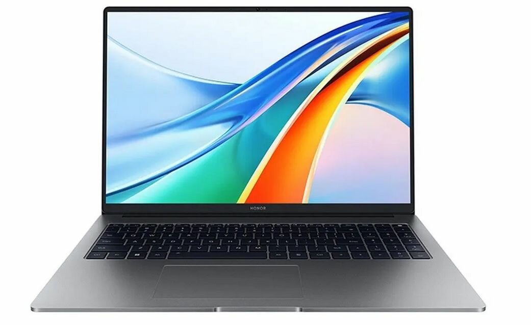 16" Ноутбук HONOR MagicBook X 16 Pro BORN-G5851A (5301AHQR) серый - 1920x1200, IPS, Intel Core i5-13420H, ядра: 8 x 2,1 ГГц, 16 ГБ, SSD 512 ГБ, Intel UHD Graphics, Windows 11 Home