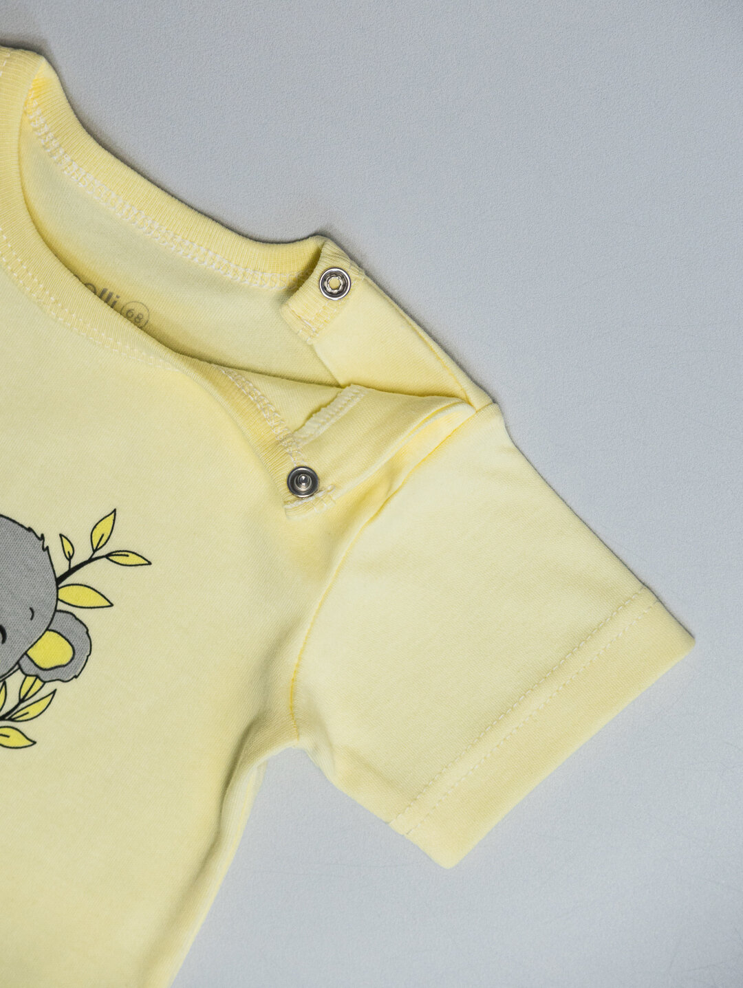 Футболка Amelli, размер 86, Желтый — фото 1