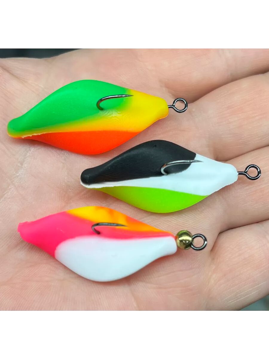 Форелевая силиконовая приманка Турбинка Микс — фото 1