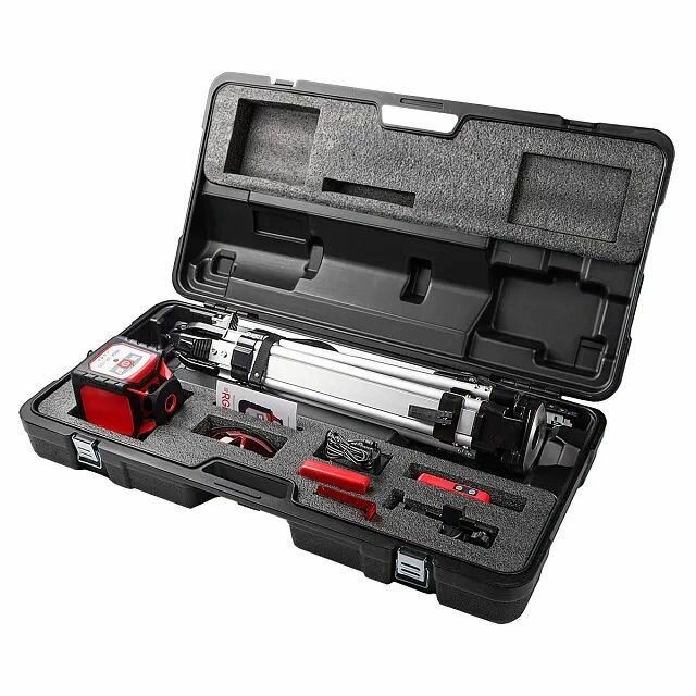 Комплект ротационного нивелира с раздвижным штативом RGK SP-100 COMBO - фото №3