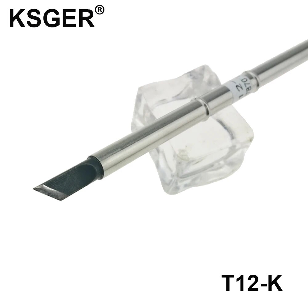 Изображение KSGER XA наконечник для паяльника T12 для HAKKO FX951 952, 1pcs T12-BL