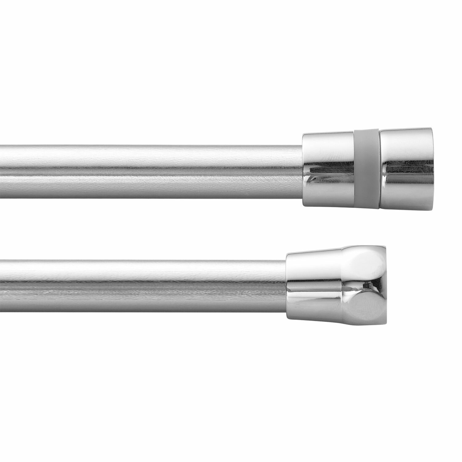 SE51-15 Шланг в силиконовой оплетке 150 см хром — фото 1