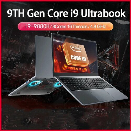 GPD 15,6-дюймовый ультрабук Intel Core i7/i9 Windows 10/11, 8GB RAM ...