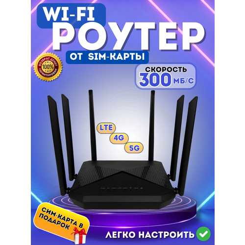 Wi Fi Роутер 4G вайфай с сим картой 399000₽