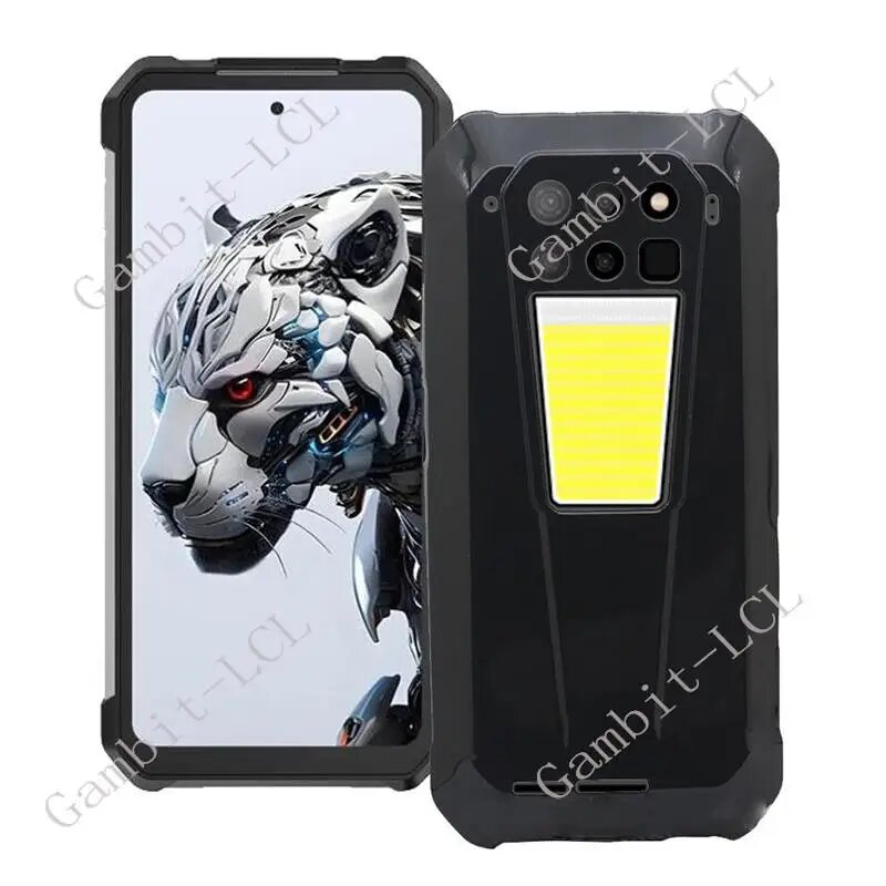 Для Unihertz 8849 Tank 3 Pro 3Pro 6,79 "2024 силиконовый защитный чехол на заднюю панель смартфона из мягкого ТПУ, Прозрачный, 8849 Tank 3 Pro — фото 1