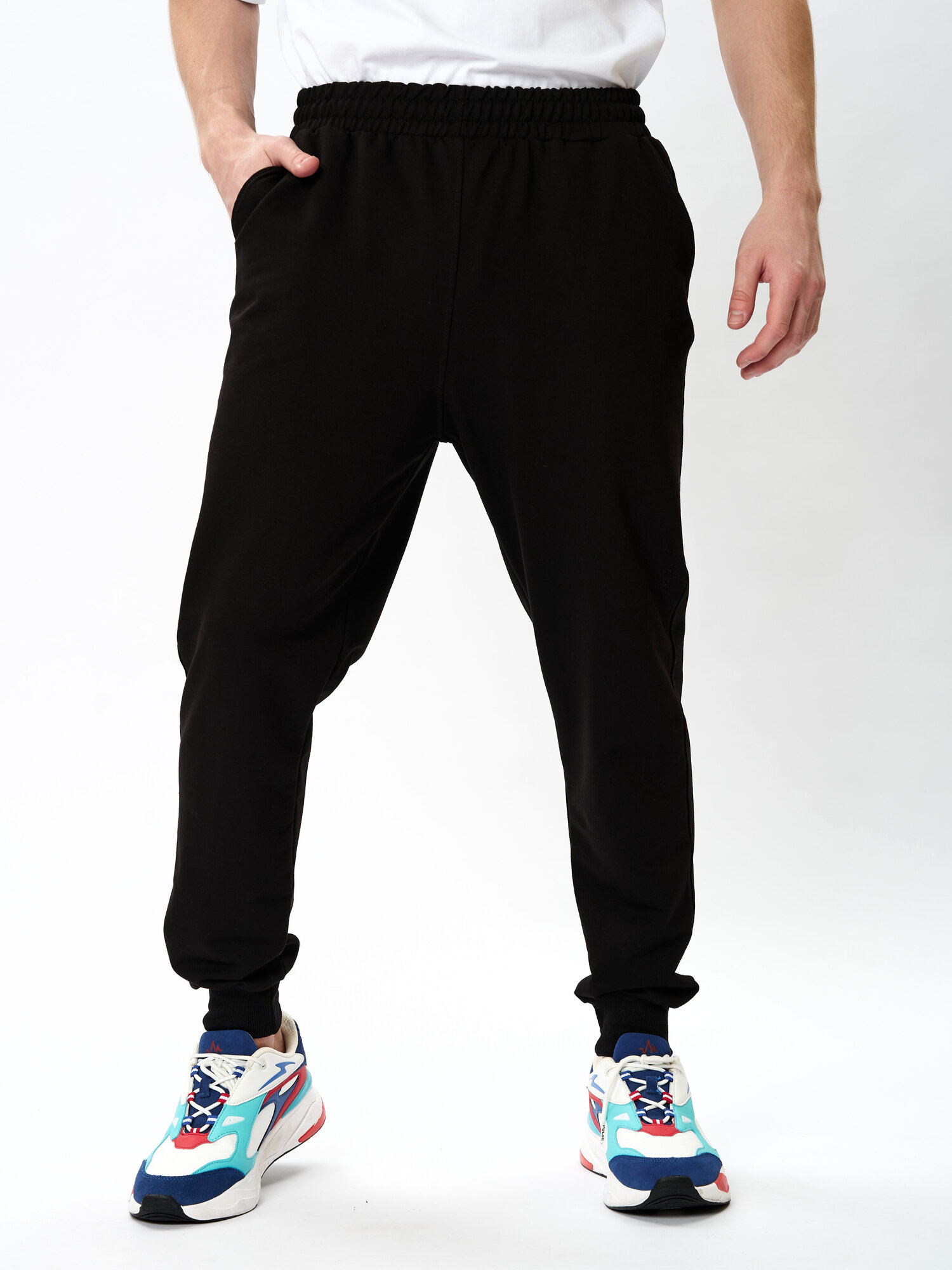Костюм спортивный Jools Fashion мужской летний а молнии, для фитнеса, бега, прогулок на свежем воздухе красный 56, размер 56, красный — фото 1