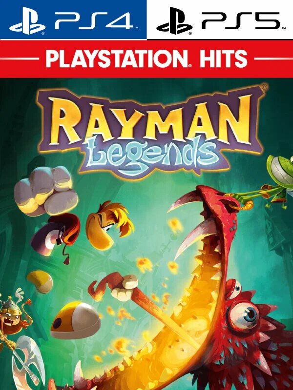 Rayman Legends PS4 PS5 (Цифровая версия на Турецкий аккаунт)