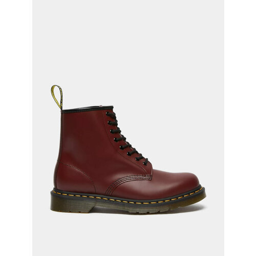 фото Ботинки dr. martens 1460 smooth leather lace up, размер 39 eu, красный