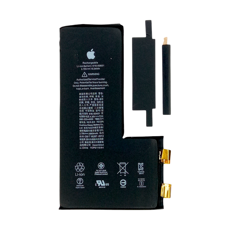 Аккумуляторная батарея IPhone для iPhone 11 Pro Max Black, без шлейфа, для пайки, Li-Ion