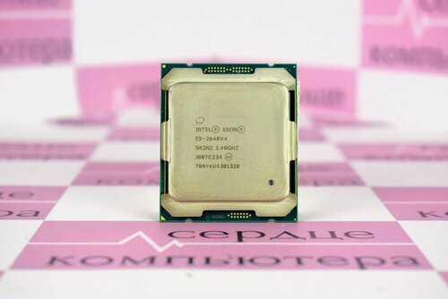 Изображение товара Процессор Intel Xeon E5 2640v4, 25 MB Cache, 2,4 Ghz, 10 Core, LGA2011-3 OEM