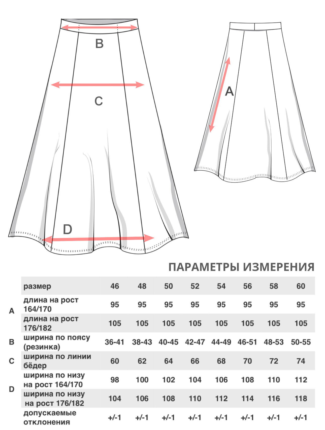 Юбка женская /N. E. W. image/ Ю-15 (кулирка); 48/176 размер; темно-синяя — фото 1
