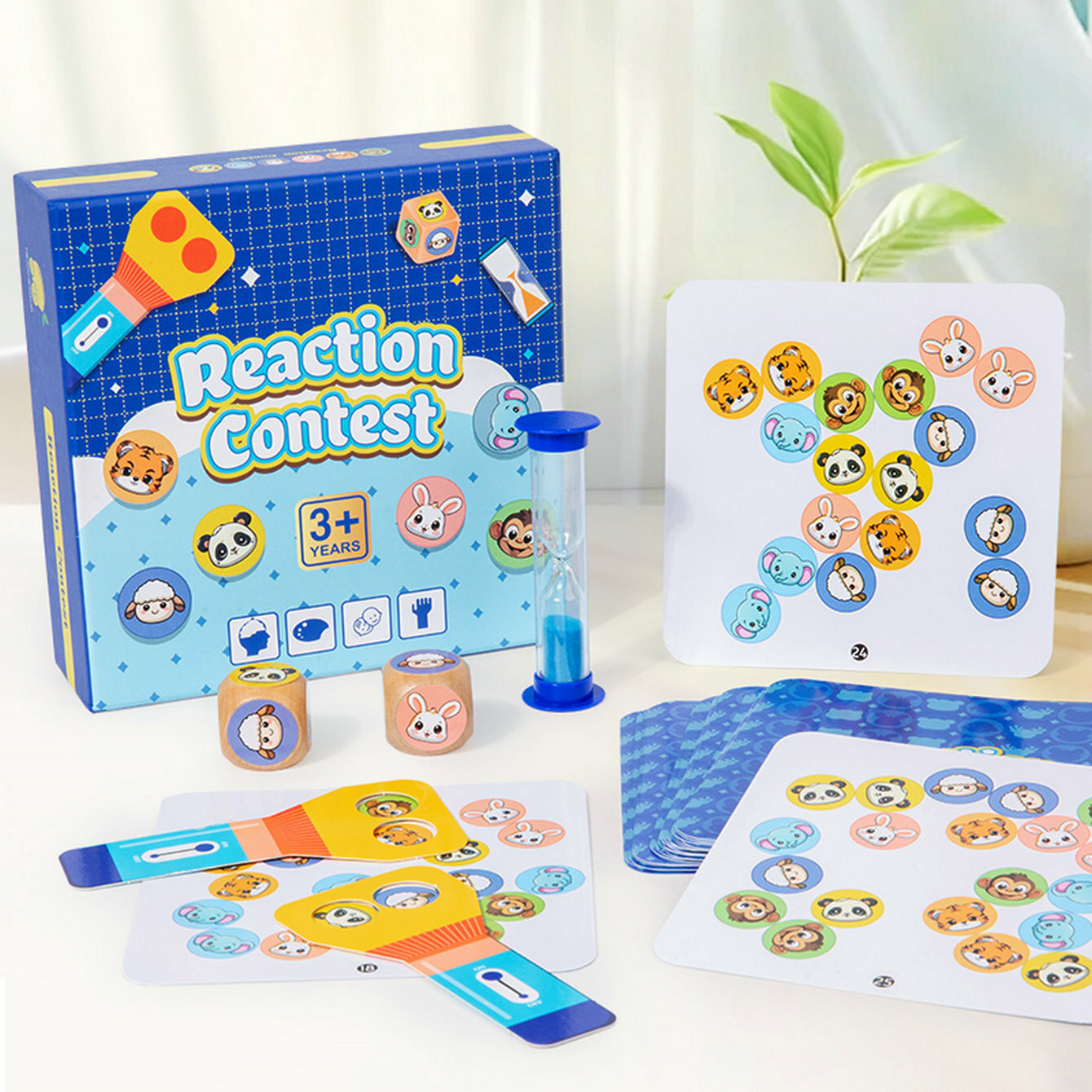 Настольная игра "Соревнование по рефлексам", дерево