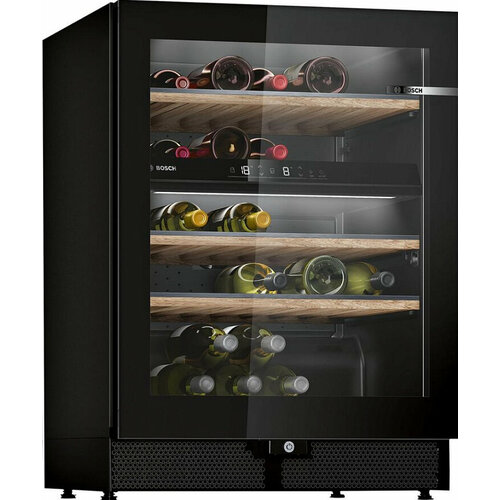 Винный шкаф Bosch KWK16ABGB двухтемпературный 120л G-класс 247860₽