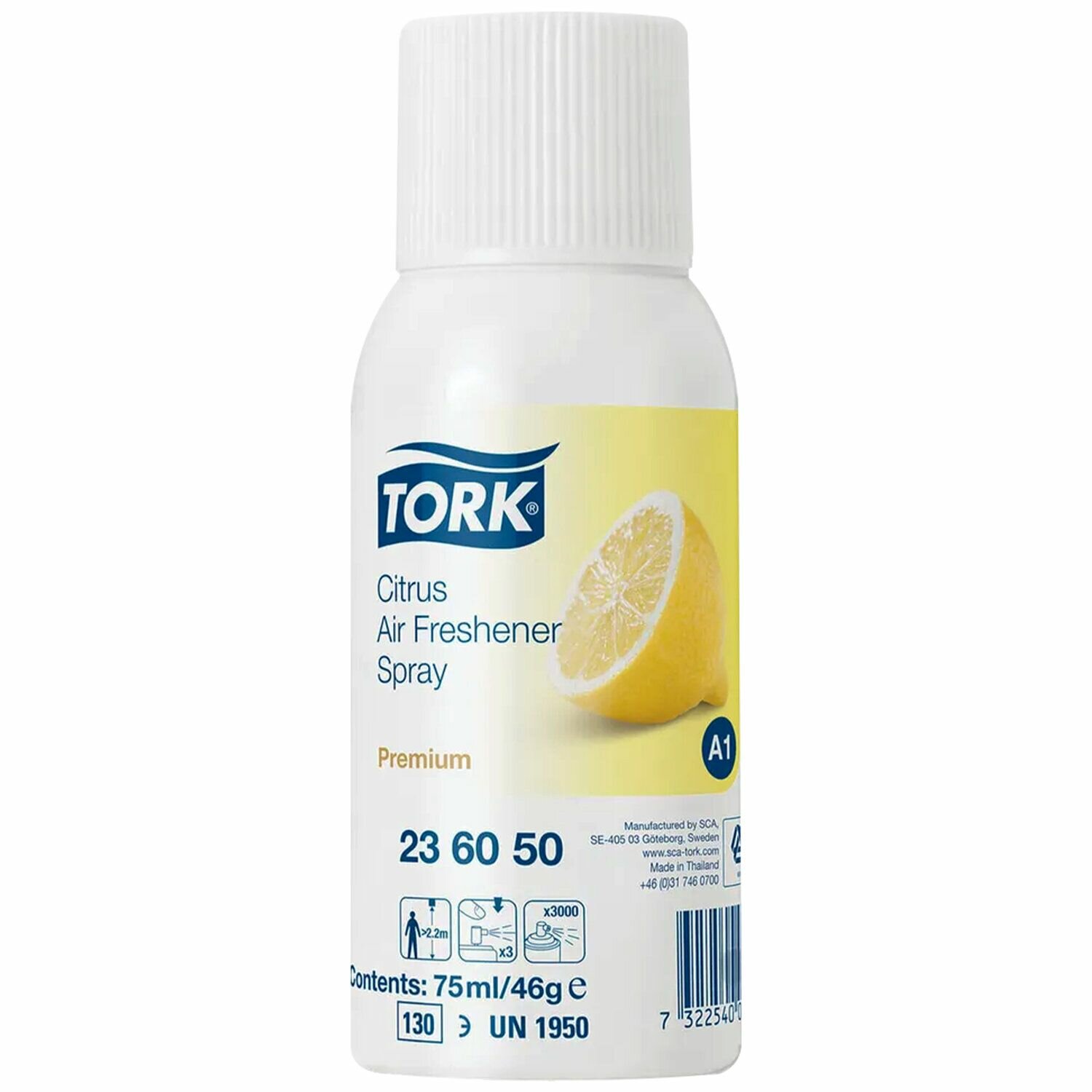 Освежитель воздуха Tork сменный баллон 75 мл, Premium, цитрус