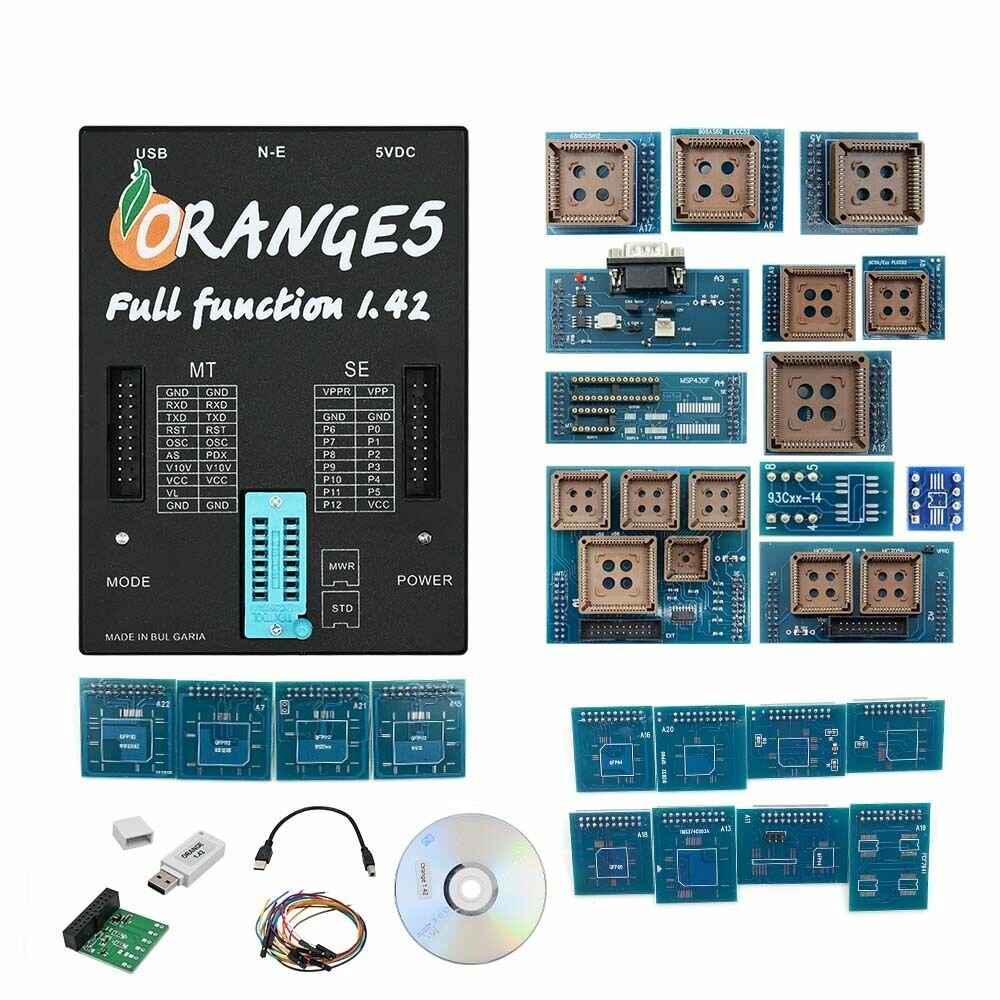 Orange5 Professional с адаптером V1.42 Программатор Orange 5 ECU