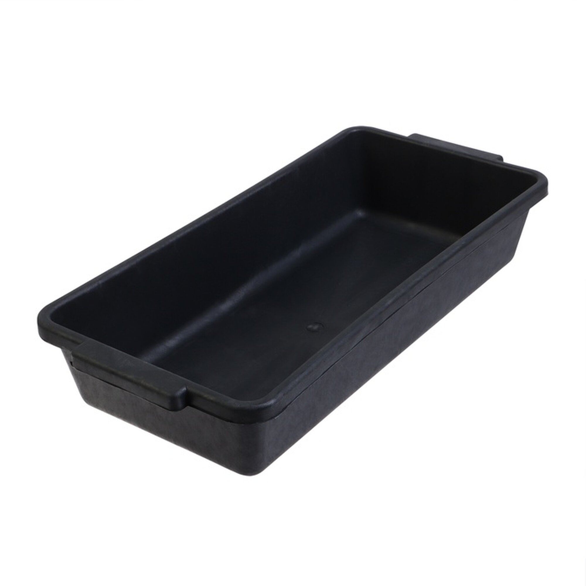 Ящик для рассады 45 × 20 × 10 см с ручками 6 л пластик чёрный