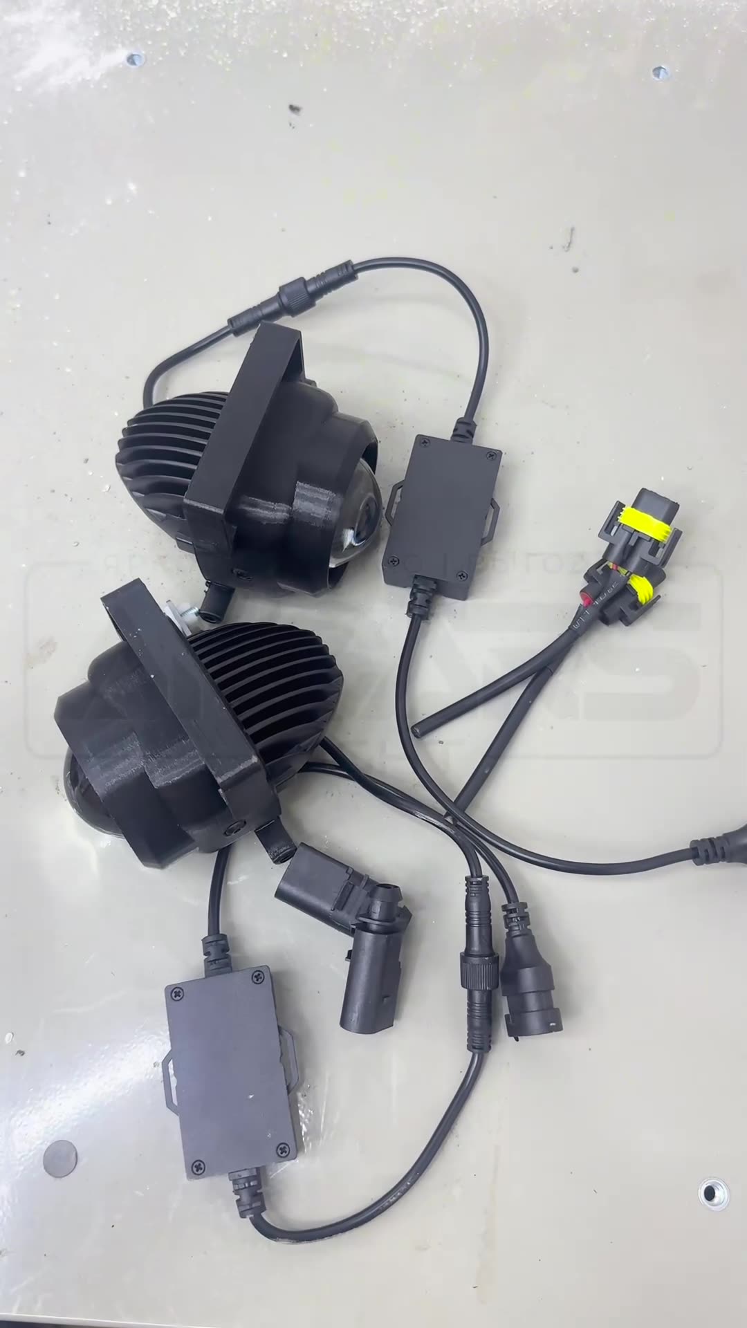 Фары противотуманные LED ANCARS Light Audi A6 C5 дорестайлинг /Ауди А6 С5 1997-2001 , ком 2шт. — фото 1