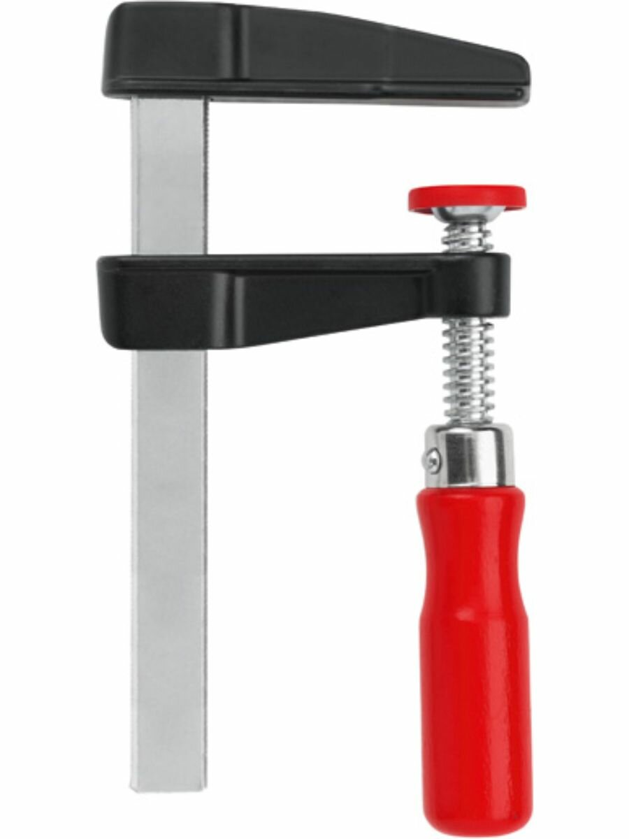 LM20/5 Струбцина литая лёгкая , 2 кН, 200 x 50 мм, рейка: 15 x 5 мм